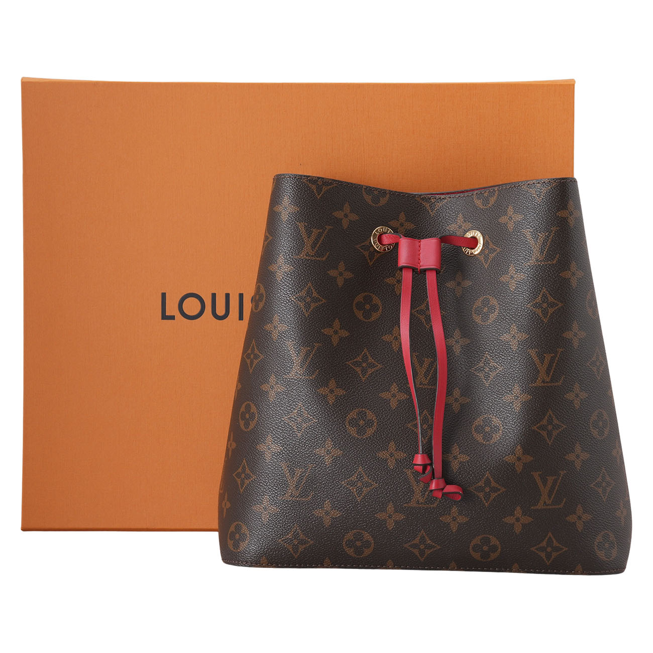 LOUIS VUITTON(USED)루이비통 모노그램 네오노에 MM 레드
